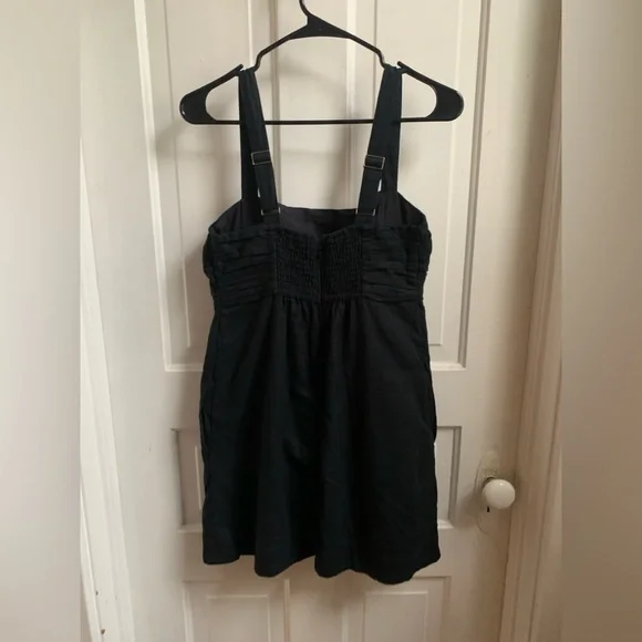Abercrombie & Fitch Emerson Wide Strap Mini Dress Black Medium - Picture 6 of 9